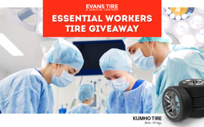 Essential Worker Tire Giveaway