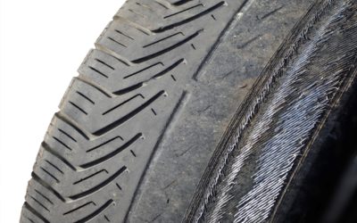 Worn tire image