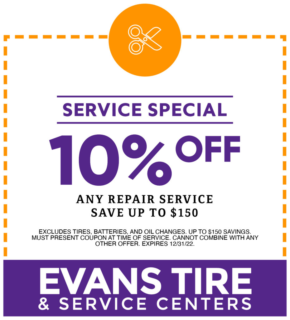 10% Off Repair Service Coupon