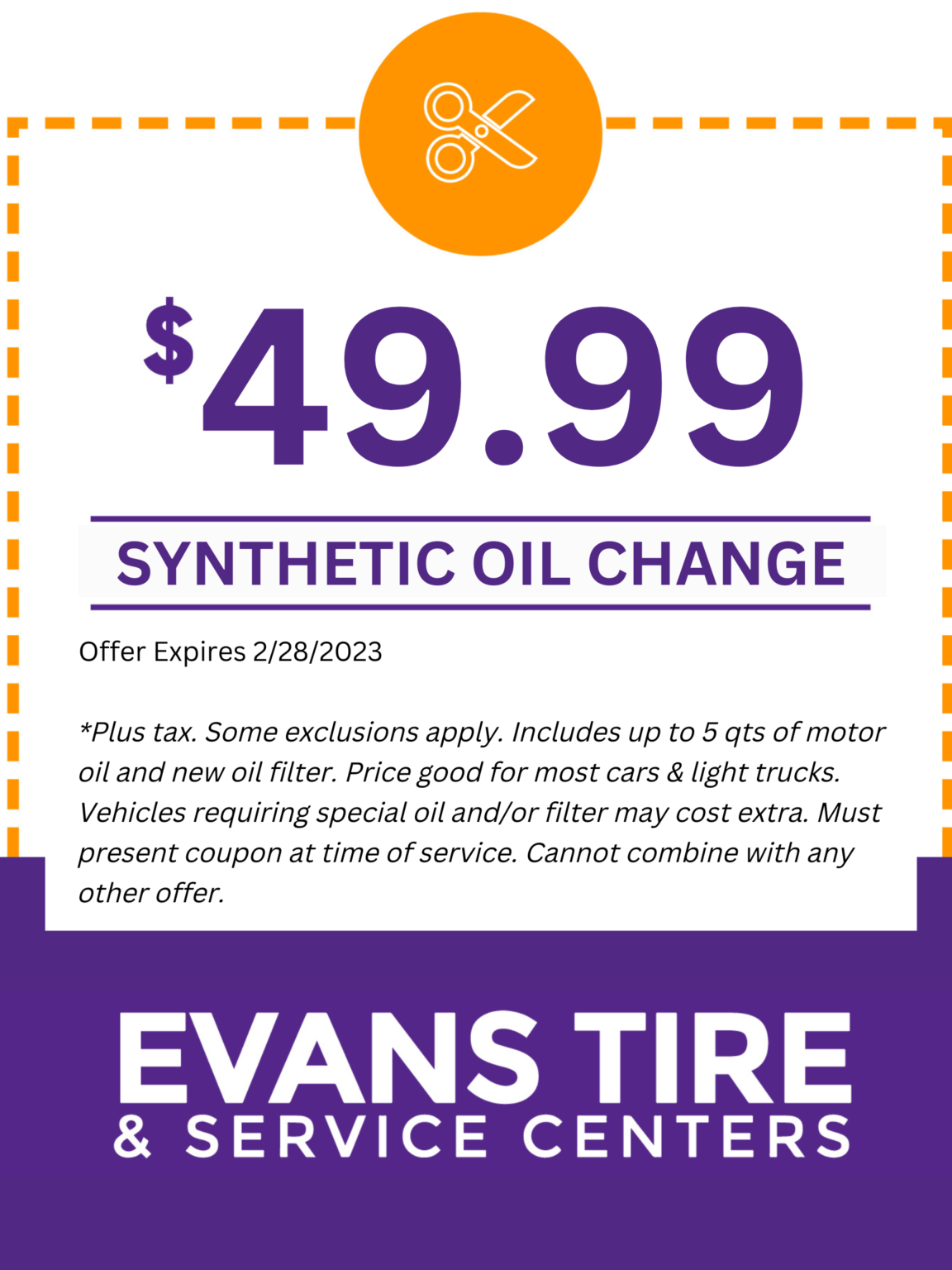 Coupons Oil Change Brakes Batteries Evans Tire San Diego