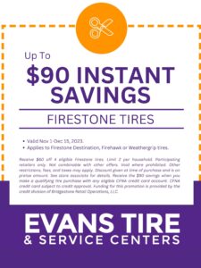 firestone tire instant savings